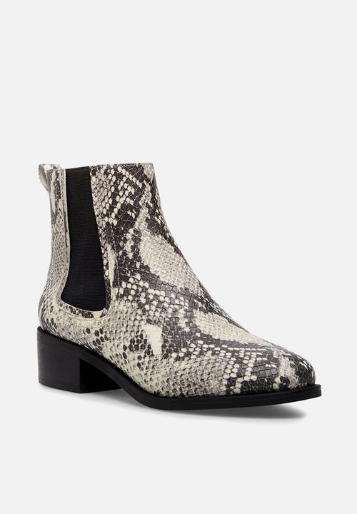 Steve Madden - Devan bootie - grey & black