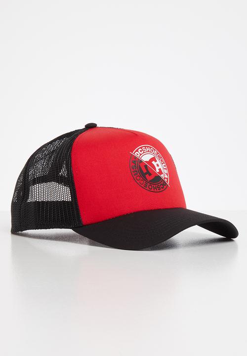 DC - Bright roller trucker - red