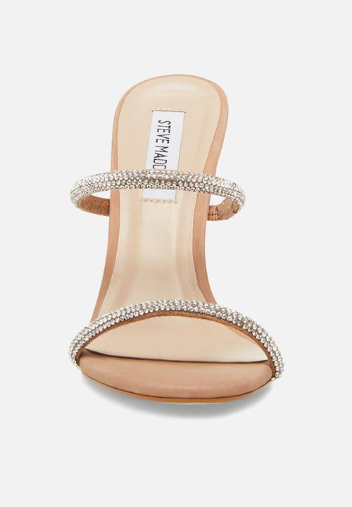 Steve Madden - Mina rhinestone heel - beige 