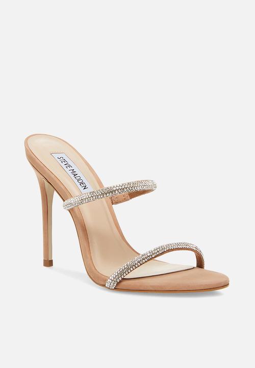 Steve Madden - Mina rhinestone heel - beige 