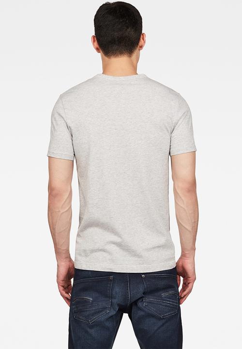 G-STAR - Graphic 4 r slim fit short sleeve tee - grey