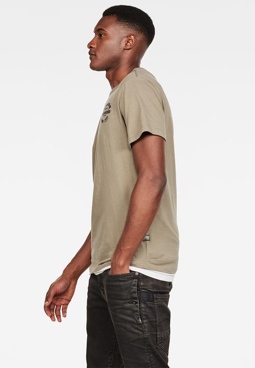 G-STAR - Originals logo gr r t short sleeve - shamrock