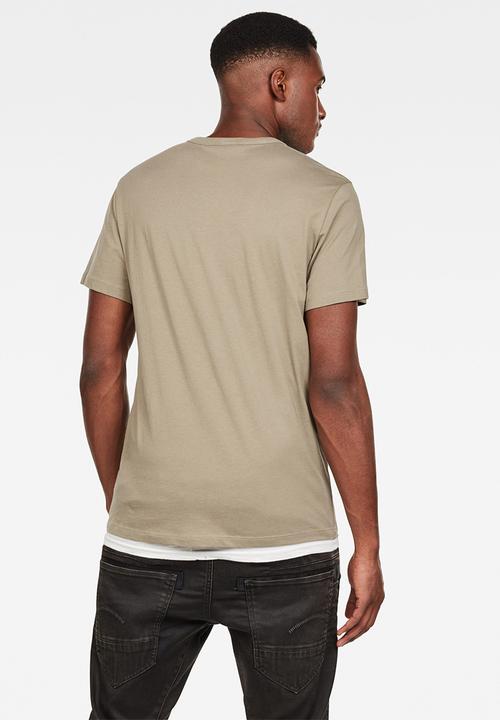 G-STAR - Originals logo gr r t short sleeve - shamrock