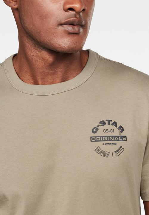 G-STAR - Originals logo gr r t short sleeve - shamrock