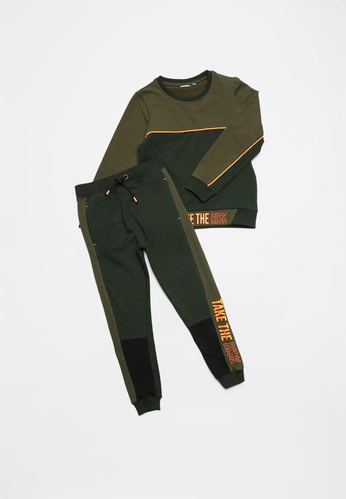 Name It - Soho sweat pants - khaki