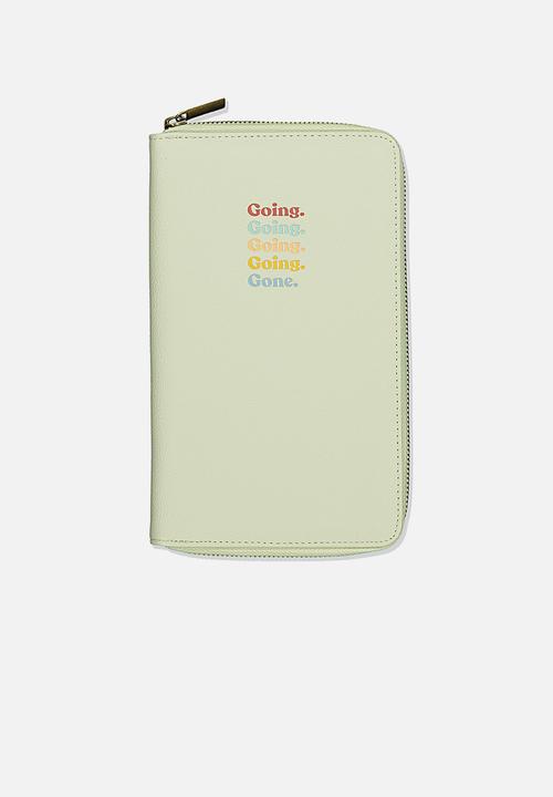 Typo - Rfid odyssey travel compendium - washed sage