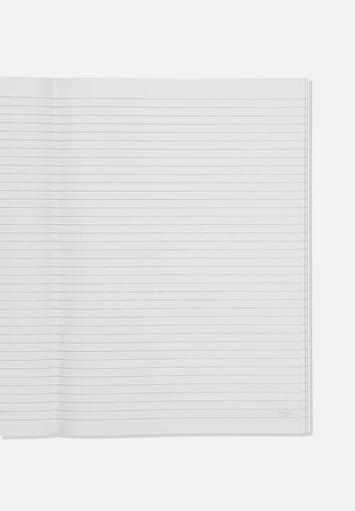 Typo - A4 academy notebook - green 