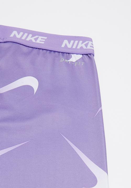 Nike - Nkg large swooshfetti legging - purple