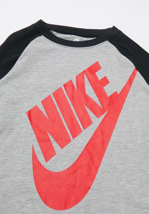 Nike - Agf futura long sleeve raglan - grey