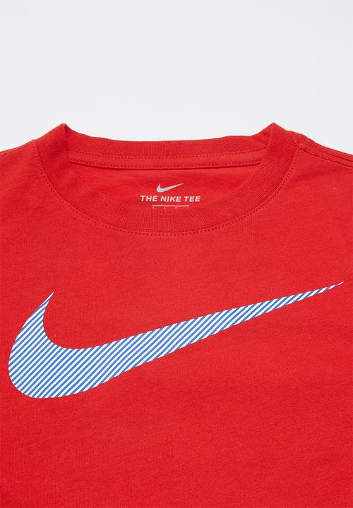 Nike - Nike boys block squares - red