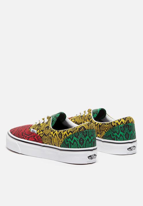 Vans - Era (multi python) - rasta/true white