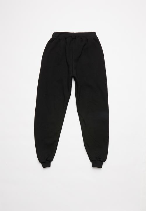 Rebel Republic - Boys 2 pack joggers - black & grey