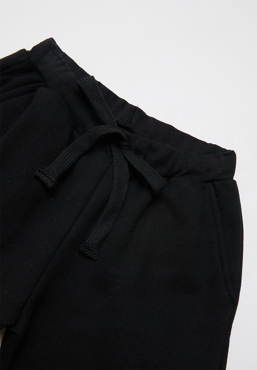 Rebel Republic - Boys 2 pack joggers - black & grey