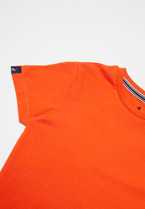 POLO - Boys Rick short sleeve tee - orange