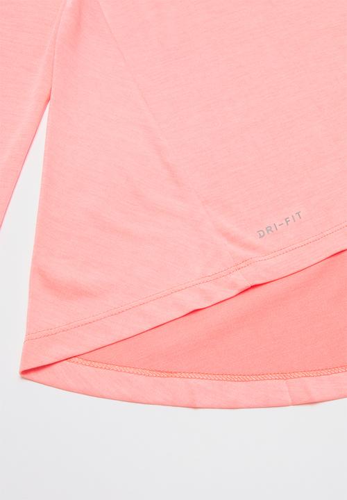 Nike - Nike girls future femme ruffle pullover - pink