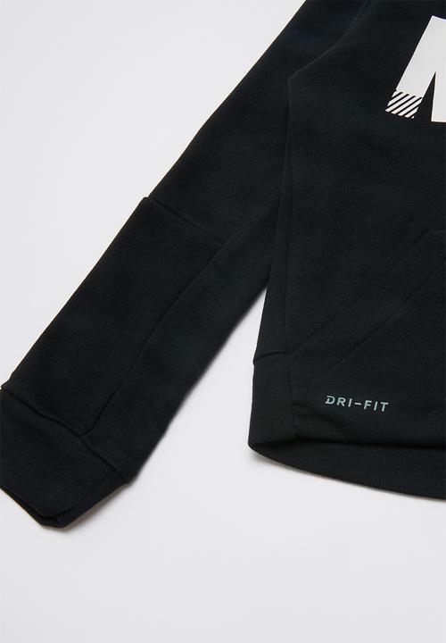 Nike - Nike boys dry fz hoodie - black