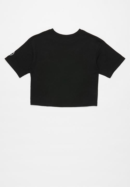 Converse - Converse spliced chuck patch box tee- black