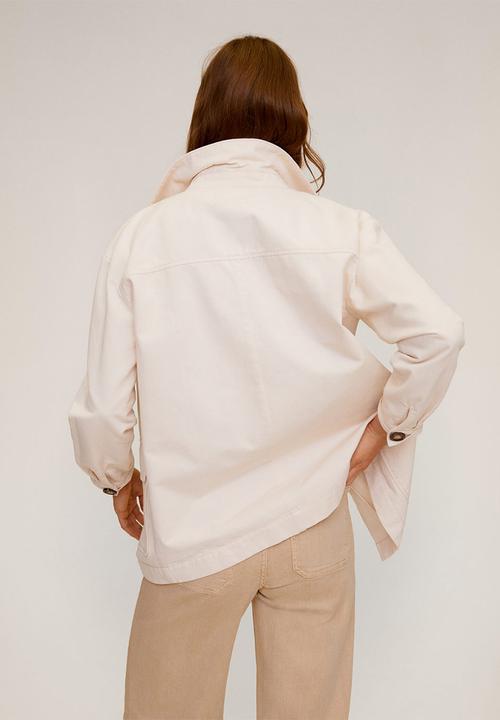 MANGO - Jacket margot - cream