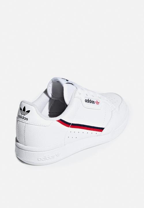 adidas Originals - Continental 80 c - white/scarlet/navy