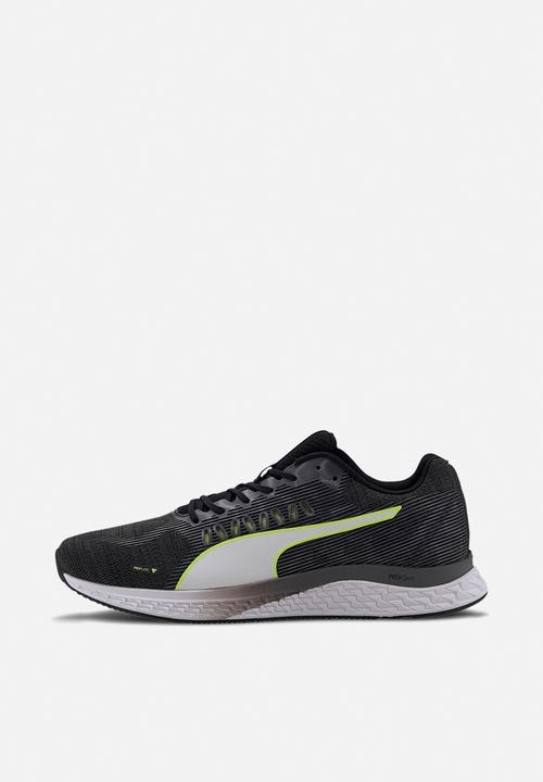 PUMA - Speed Sutamina - puma black-castlerock-yellow