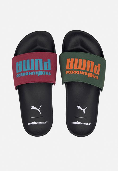 PUMA - Leadcat tn the hundreds - khaki & burgundy 