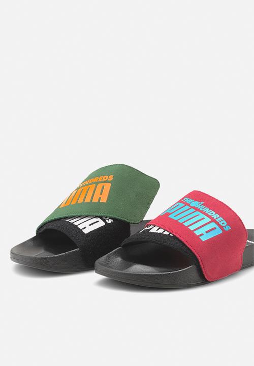 PUMA - Leadcat tn the hundreds - khaki & burgundy 