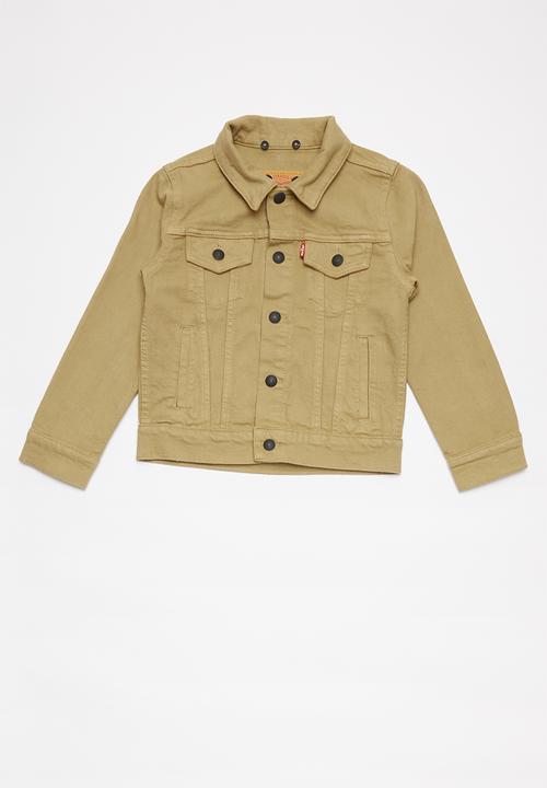 Levi’s® - Hooded trucker jacket - stone 