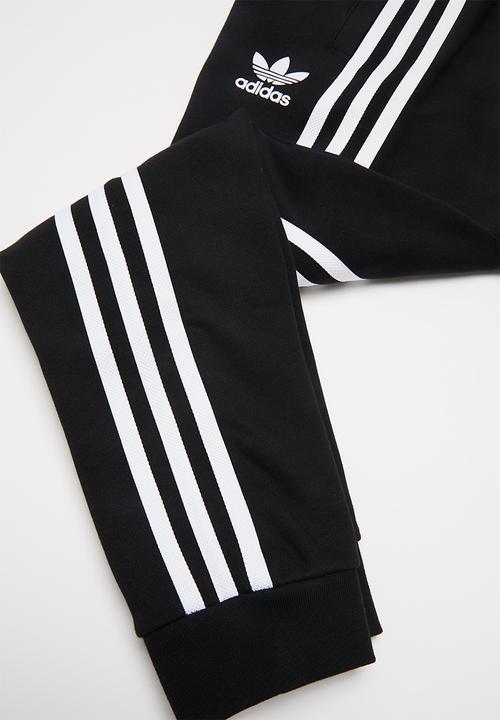 adidas Originals - Trefoil pants - black & white