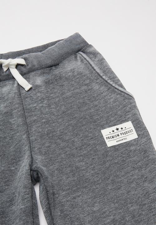 Name It - Nevin sweat pant - charcoal 