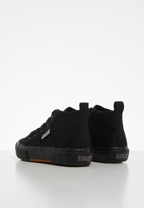 SOVIET - K Ayanda hi cut canvas lace up - black