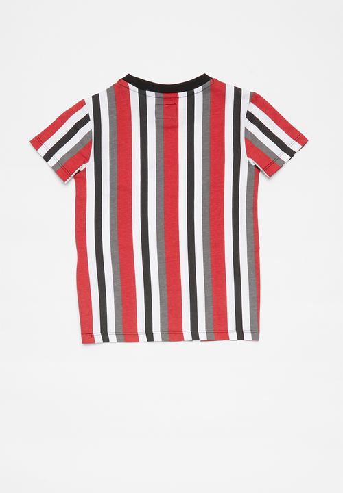 GUESS - Boys printed short sleeve T-shirt -  multi 