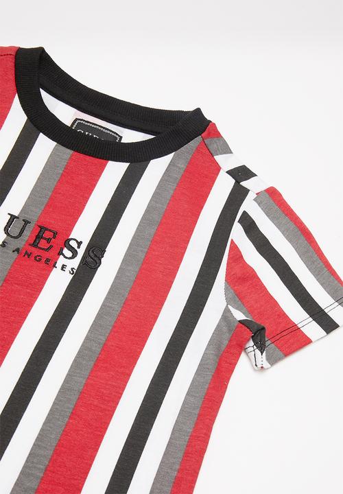 GUESS - Boys printed short sleeve T-shirt -  multi 