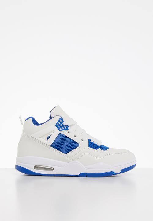 Pop Candy - Ttk slash boot 3 - white & blue 