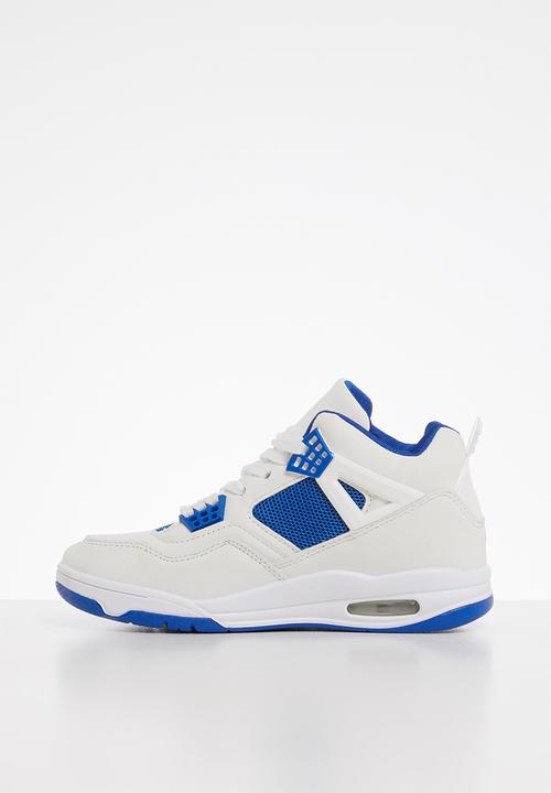 Pop Candy - Ttk slash boot 3 - white & blue 