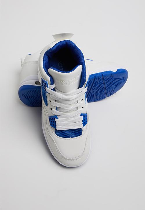 Pop Candy - Ttk slash boot 3 - white & blue 