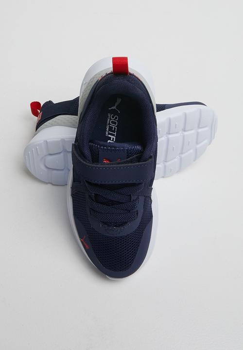 PUMA - Anzarun ac ps - peacoat & high risk red 