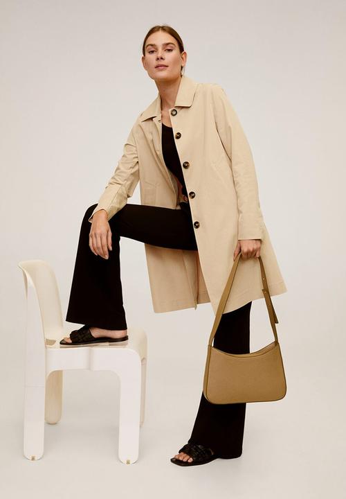 MANGO - Trench coat double - beige 