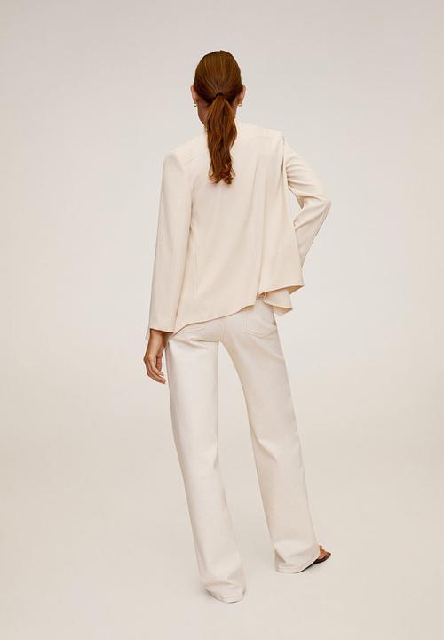 MANGO - Blazer canada - cream 