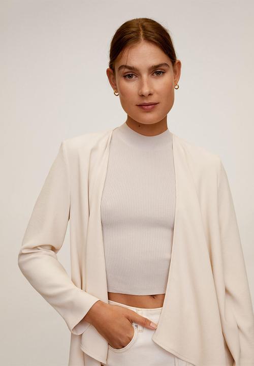 MANGO - Blazer canada - cream 