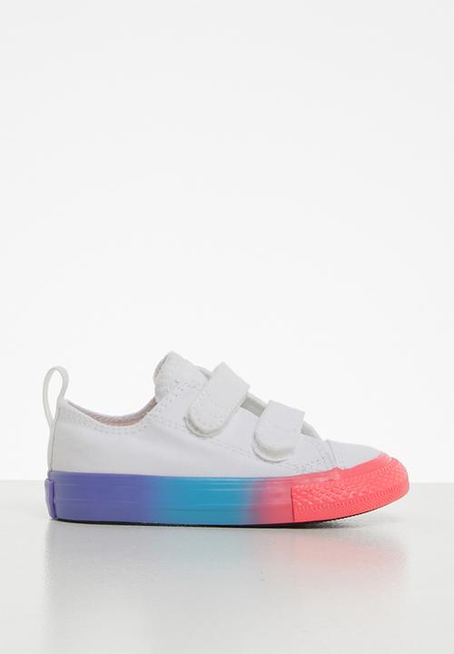 rainbow infant converse