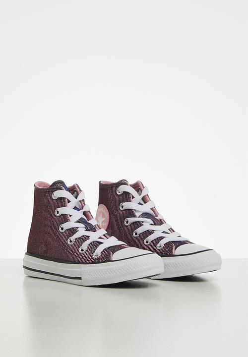 Converse - Chuck Taylor All Star space star hi - coastal pink/silver/white