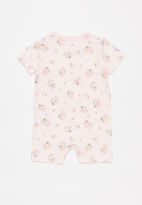Cotton On - The short sleeve romper - pink