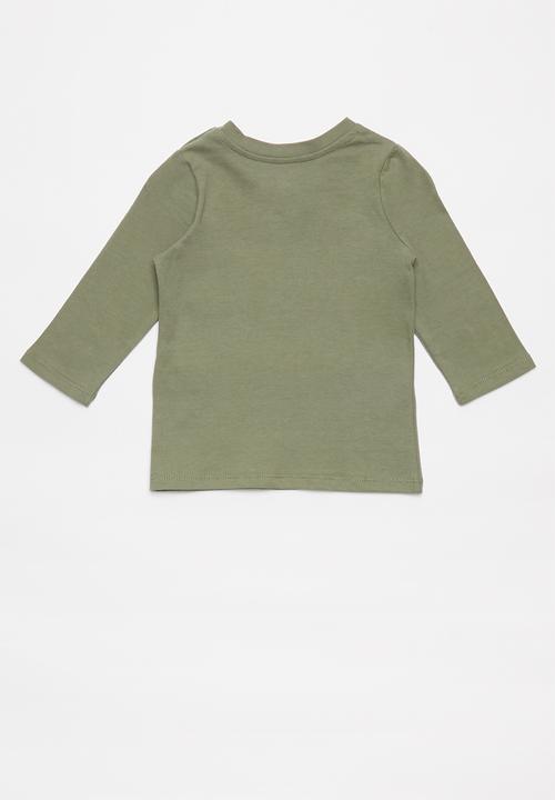 Cotton On - Jamie long sleeve tee - khaki