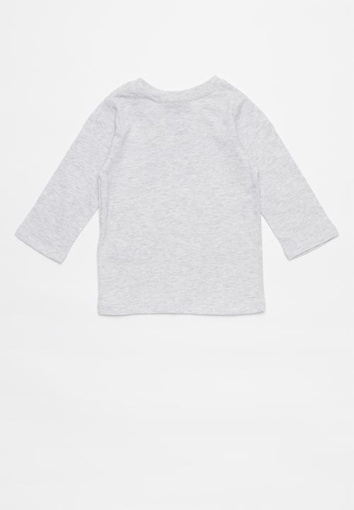 Cotton On - Jamie long sleeve tee - grey