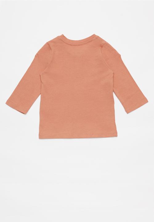 Cotton On - Jamie long sleeve tee - dust storm