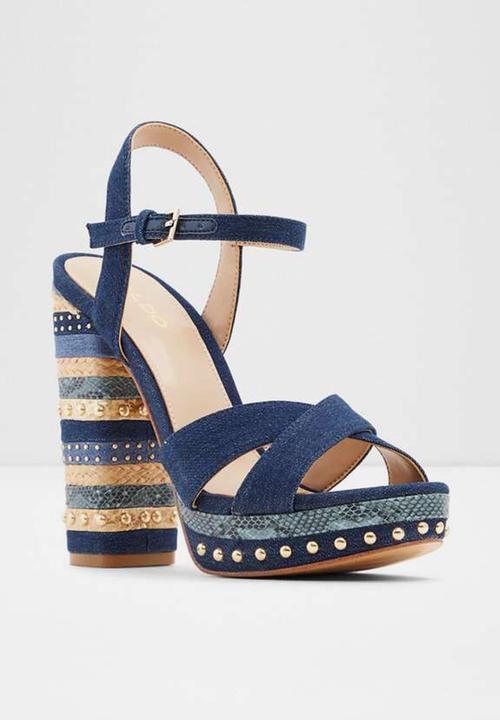 ALDO - Hugs heel - blue
