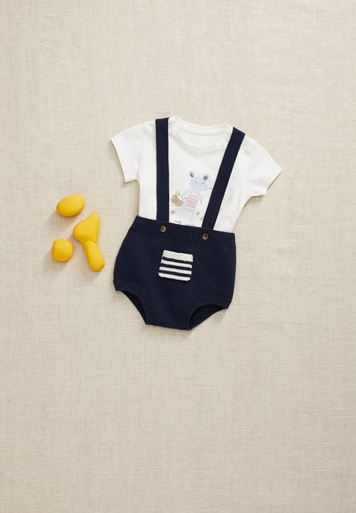 MANGO - T-shirt veggie - off white