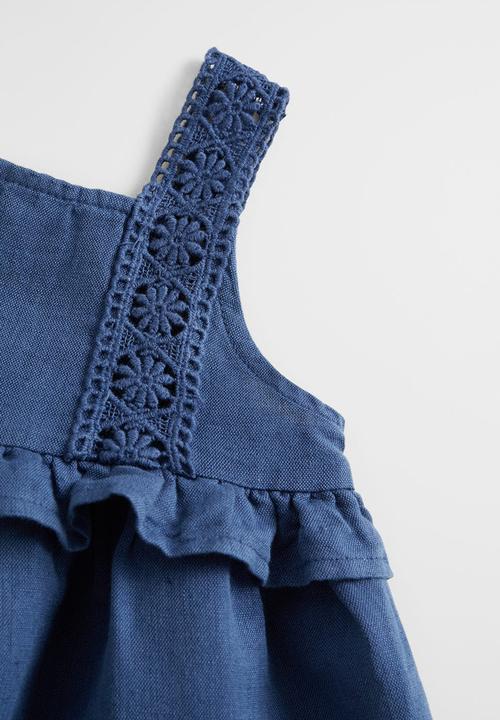 MANGO - Dress barreiro - blue