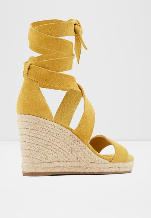 ALDO - Laretta wedge - yellow