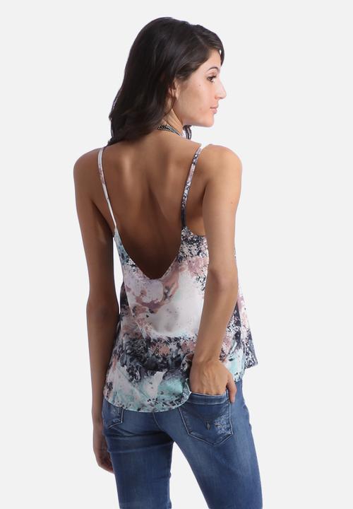 Vero Moda - Paint Splatter Drop Back
